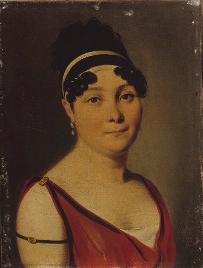 Caroline Branchu operaénekesnő portréja 1780-1850, c. 1810. alkotó: Louis Leopold Boilly
