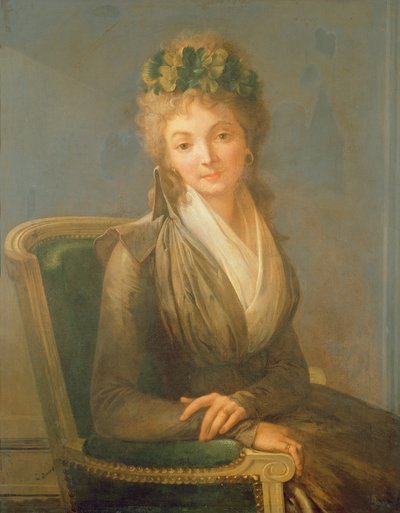 Portré feltehetően Lucile Desmoulins (1771-94) 1794 (olaj, vászon) alkotó: Louis Leopold Boilly