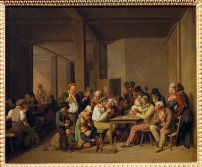 Scene de cabaret - jelenetek egy kocsmában ... alkotó: Louis Leopold Boilly