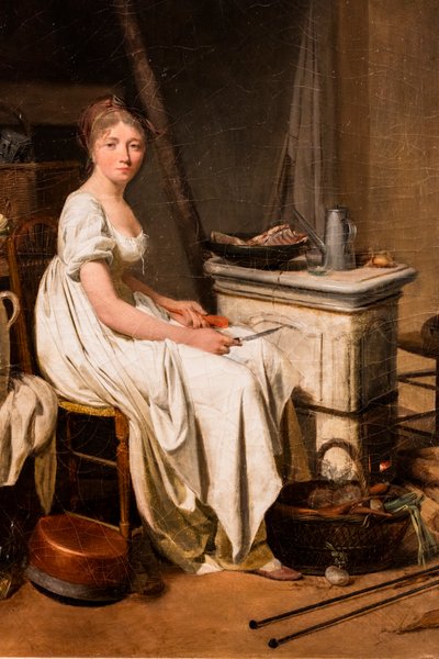A szakács, 1789-1799 körül (olaj, vászon) alkotó: Louis Leopold Boilly