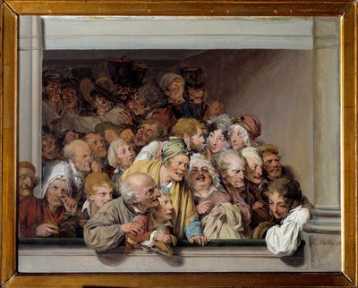 Egy doboz, a Louis Leopold Boilly (1761-1845) festménye című ingyenes bemutató napja 1830 V. 0,33x0,41 m Versailles, Lambinet múzeum - Színházi box, az ingyenes előadás napja. Louis Leopold Boilly (1761-1845) festménye alkotó: Louis Leopold Boilly
