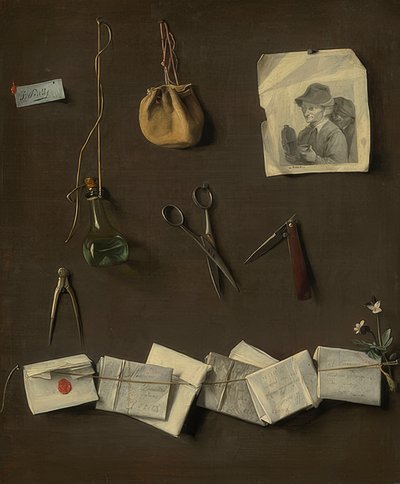 Különböző tárgyak. 1785 körül alkotó: Louis Leopold Boilly