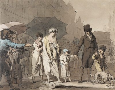 Louis-Léopold Boilly - Városi útdíj alkotó: Louis Leopold Boilly