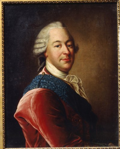 Mihail Illarionovics Voroncov gróf portréja (1714-1767) (M.I.Voroncov gróf portréja). Louis Tocque (1696-1772) festménye, olaj, vászon, 18. század közepe. francia művészet, rokokó művészet. Regionális Művészeti Múzeum, Szimferopol (Ukrajna) alkotó: Louis Tocqué