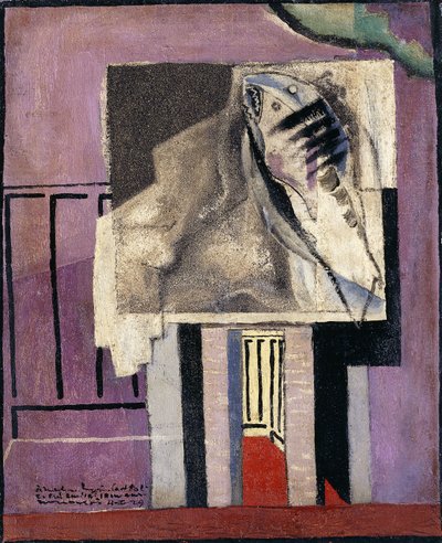 Csendélet az erkély előtt; Nature Morte devant le Balcon, 1929 alkotó: Louis Marcoussis