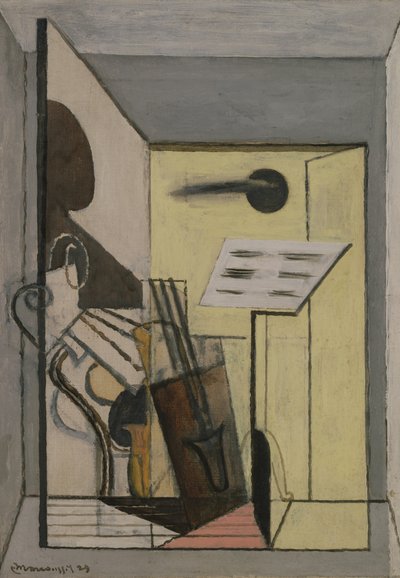 A pontozólap, 1929 alkotó: Louis Marcoussis