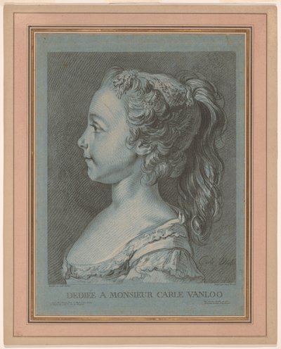 Marie-Rosalie Vanloo alkotó: Louis Marin Bonnet