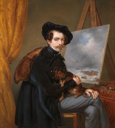Önarckép alkotó: Louis Meijer
