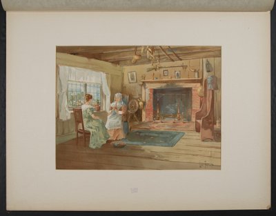 The New England Cabin, Midway Plaisance alkotó: Louis Meynelle