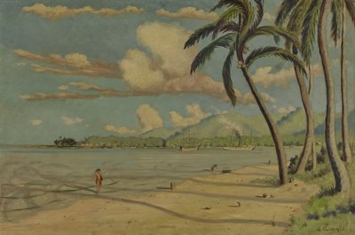 Strand Apia, Szamoa alkotó: Louis Michel Eilshemius