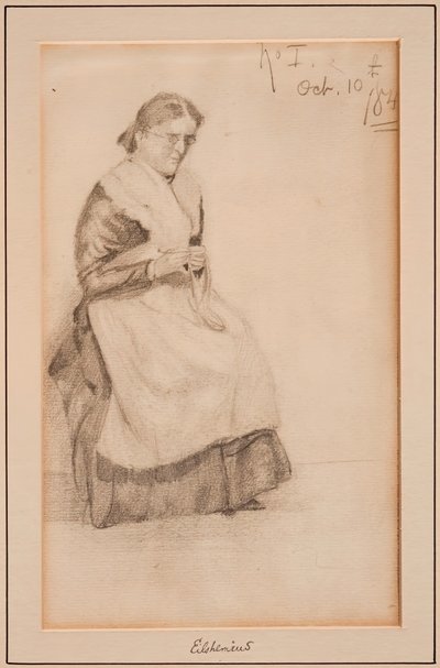 Kötés, 1884. alkotó: Louis Michel Eilshemius