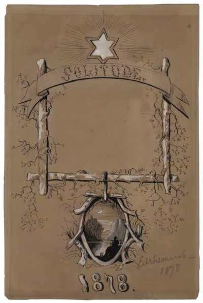 Magány, 1878. alkotó: Louis Michel Eilshemius