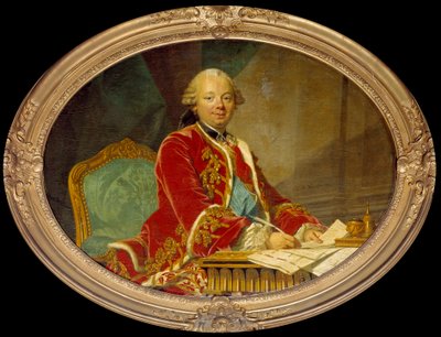 Etienne Francois, Choiseul Stainville herceg (1719-1785) miniszter portréja. Louis Michel Van Loo (1707-1771) alkotó: Louis Michel van Loo