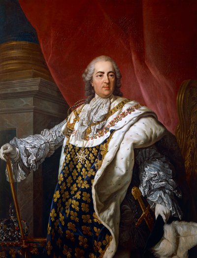 XVI. Lajos francia portré (Versailles alkotó: Louis Michel van (after) Loo