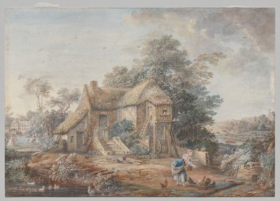 A Petit Trianon, Versailles alkotó: Louis Nicolas van Blarenberghe