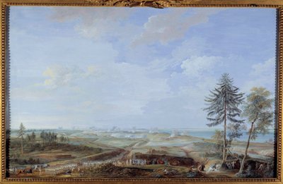 Az Egyesült Államok függetlenségi háborúja (1775-1783): „” Yorktown ostroma október 6. és 19. között alkotó: Louis Nicolas van Blarenberghe