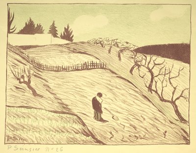 Táj, 1893. alkotó: Louis Paul Henri Sérusier