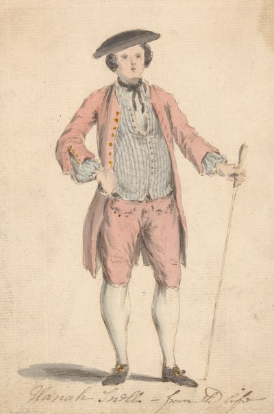 Hannah Snell – Az életből (férfi ruhában) alkotó: Louis Philippe Boitard