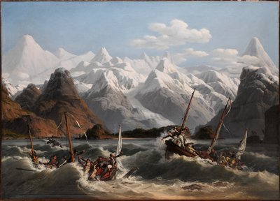 Hajótörés Alaszka partjainál alkotó: Louis Philippe Crepin