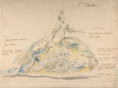 Miss Marie-Jeanne Fesch Chevallier, . alkotó: Louis Rene Boquet