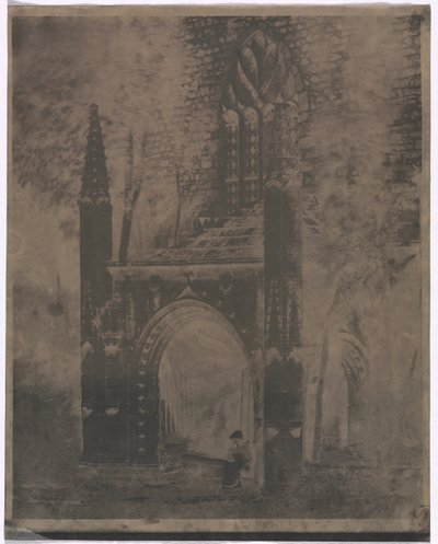 Notre Dame-kút Saint-Brieuc-ban, Bretagne-ban, kb. 1853. alkotó: Louis-Rémy Robert