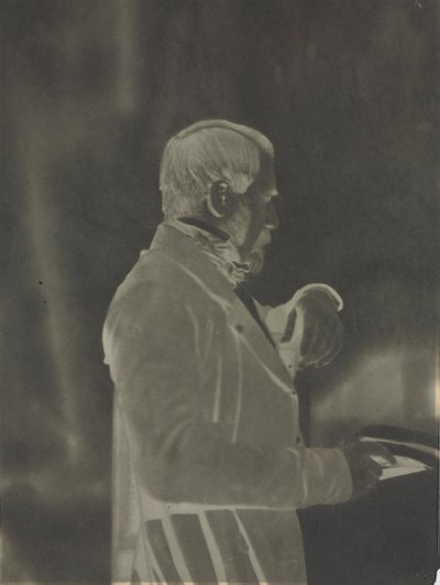 Önarckép negatív, c. 1853. alkotó: Louis-Rémy Robert