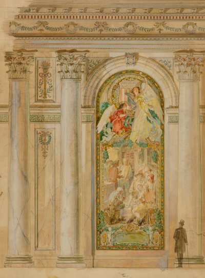 Városi gyűlés alkotó: Louis Schaettle