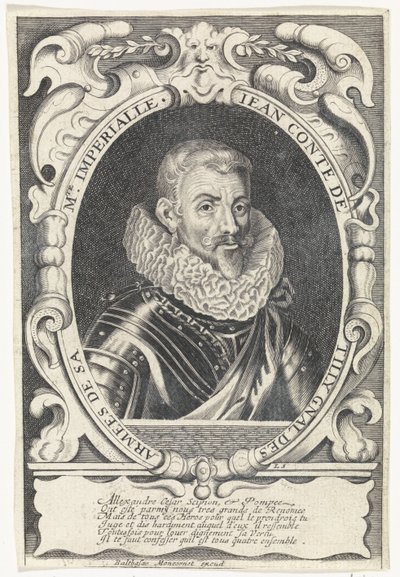 Johann Tserclaes, Tilly gróf portréja alkotó: Louis Spirinx