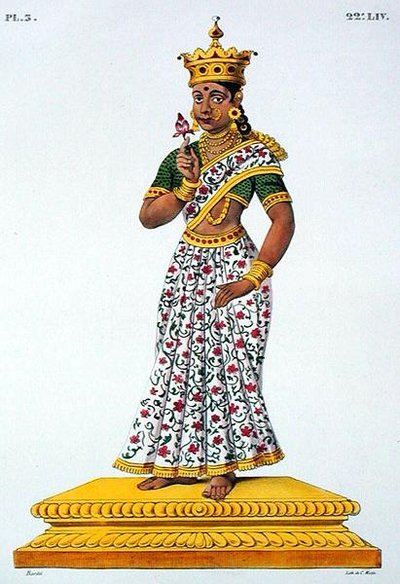 Agni szuha felesége, C. de Motte metszet (1785-1836) (színes litó) alkotó: Louis Thomas (after) Bardel