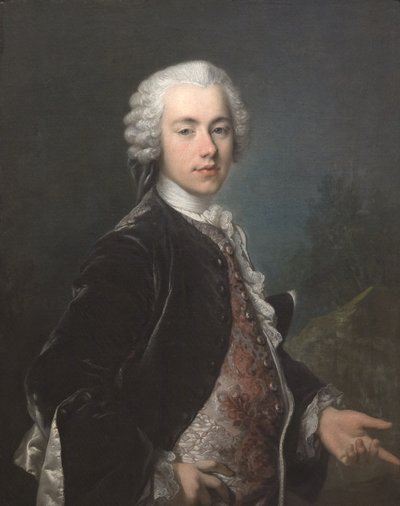 Frederik Berregaard portréja alkotó: Louis Tocqué