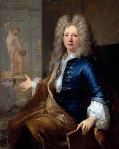 Ifjabb Louis Boullogne portréja 1654-1733 alkotó: Louis Tocqué