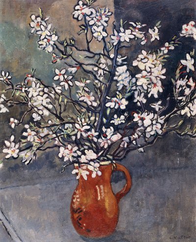 Mandulavirág, 1925 körül (olaj, vászon) alkotó: Louis Valtat