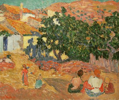 spanyol táj alkotó: Louis Valtat