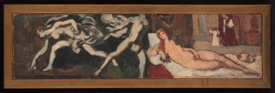 Tanulmányok Tiziano Urbinói Vénusz és Guido Reni Atalanta versenye című művei után, amelyek a Petit Palais "Olasz művészet" című kiállítása során készültek. alkotó: Louis Valtat