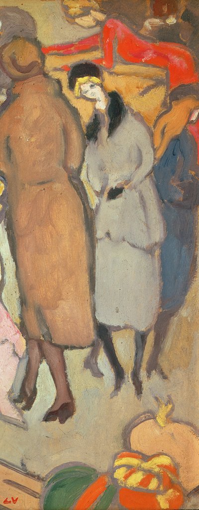 The Passantes (olaj, vászon) alkotó: Louis Valtat