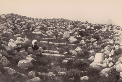 Romok Bejrút közelében, Libanonban alkotó: Louis Vignes