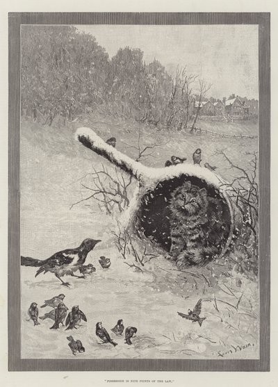 A birtoklás a törvény kilenc pontja alkotó: Louis Wain
