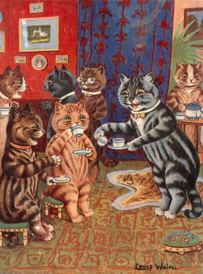 Teát szedni alkotó: Louis Wain