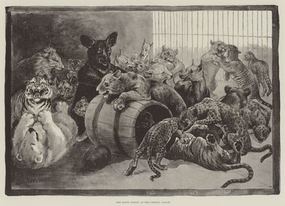 A boldog család a Crystal Palace-ban alkotó: Louis Wain