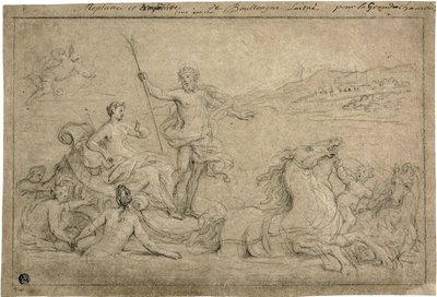 Neptunusz és Amfitrit diadala, 1706-07 alkotó: Louis de Boullongne