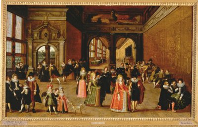Bál IV. Henrik király uralkodása alatt ... (festmény, vászon) alkotó: Louis de Caullery