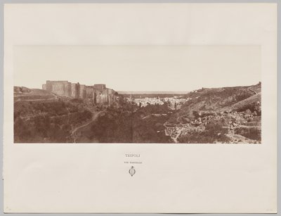 Tripoli, részleges kilátás alkotó: Louis de Clercq