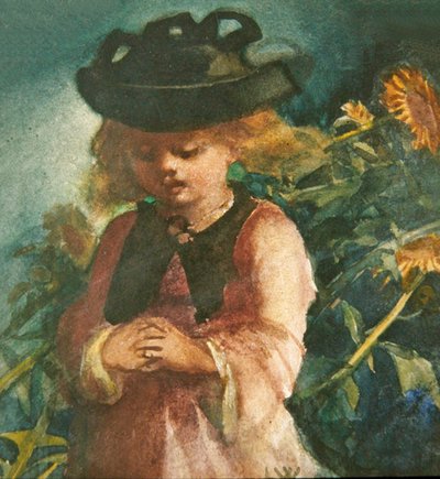 Dandylionok, 1875 körül (akvarell, papír) alkotó: Louisa Anne Marchioness of Waterford