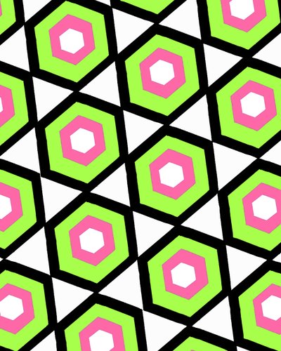 Hexagon (digitális) alkotó: Louisa Hereford