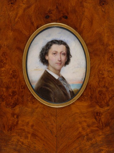 Liszt Ferenc zeneszerző portréja 1811-1886, 1836. alkotó: Louise Besnard née Vaillant