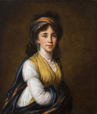 Anna Grigorjevna Belosselszkij-Belozerszkij grófnő portréja 1773-1846, 1798. alkotó: Elisabeth Louise Vigee Lebrun
