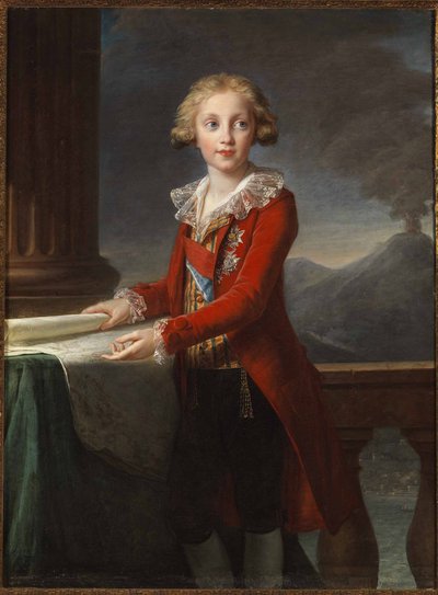 I. Ferenc két szicíliai király portréja 1777-1830, 1790. alkotó: Elisabeth Louise Vigee Lebrun