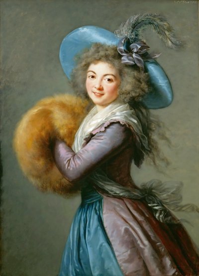 Madame Molé-Raymond portréja, 1786. alkotó: Elisabeth Louise Vigee Lebrun