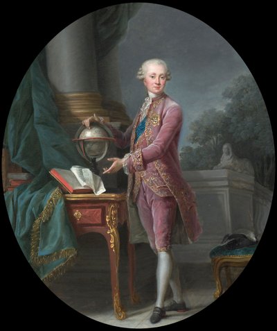 Karl Heinrich von Nassau-Siegen herceg portréja 1743-1808, 1776. alkotó: Elisabeth Louise Vigee-Lebrun