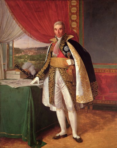 Andre Massena marsall (1758-1817) Rivoli hercege, 1814 alkotó: Louise Marie Jeanne Hersent
